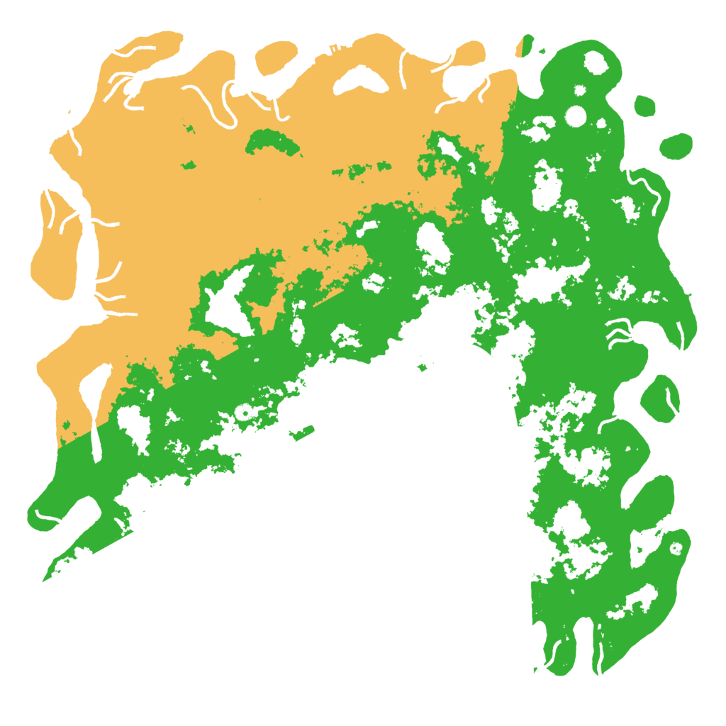 Biome Rust Map: Procedural Map, Size: 6000, Seed: 122313644