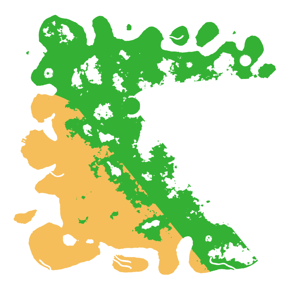 Biome Rust Map: Procedural Map, Size: 4590, Seed: 1337