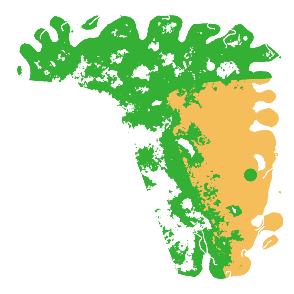 Biome Rust Map: Procedural Map, Size: 6000, Seed: 1718624036