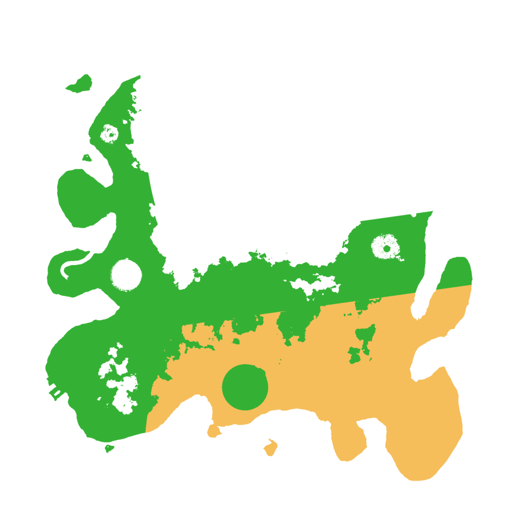 Biome Rust Map: Procedural Map, Size: 3000, Seed: 345765