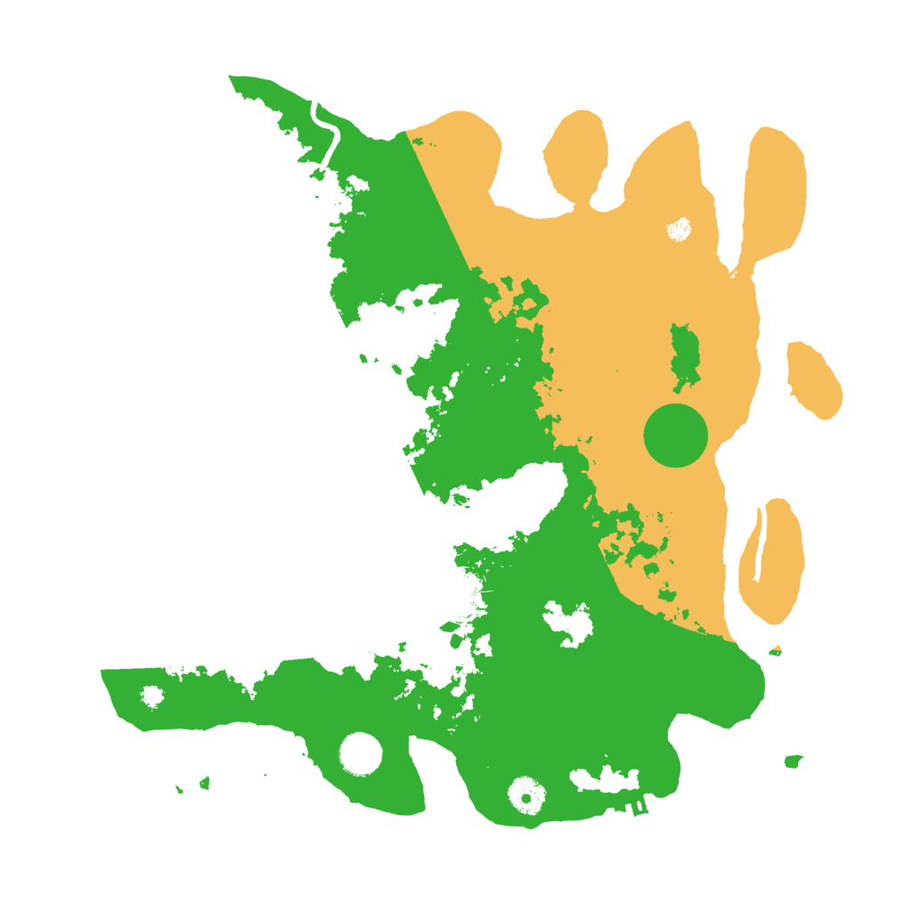 Biome Rust Map: Procedural Map, Size: 3750, Seed: 8412531