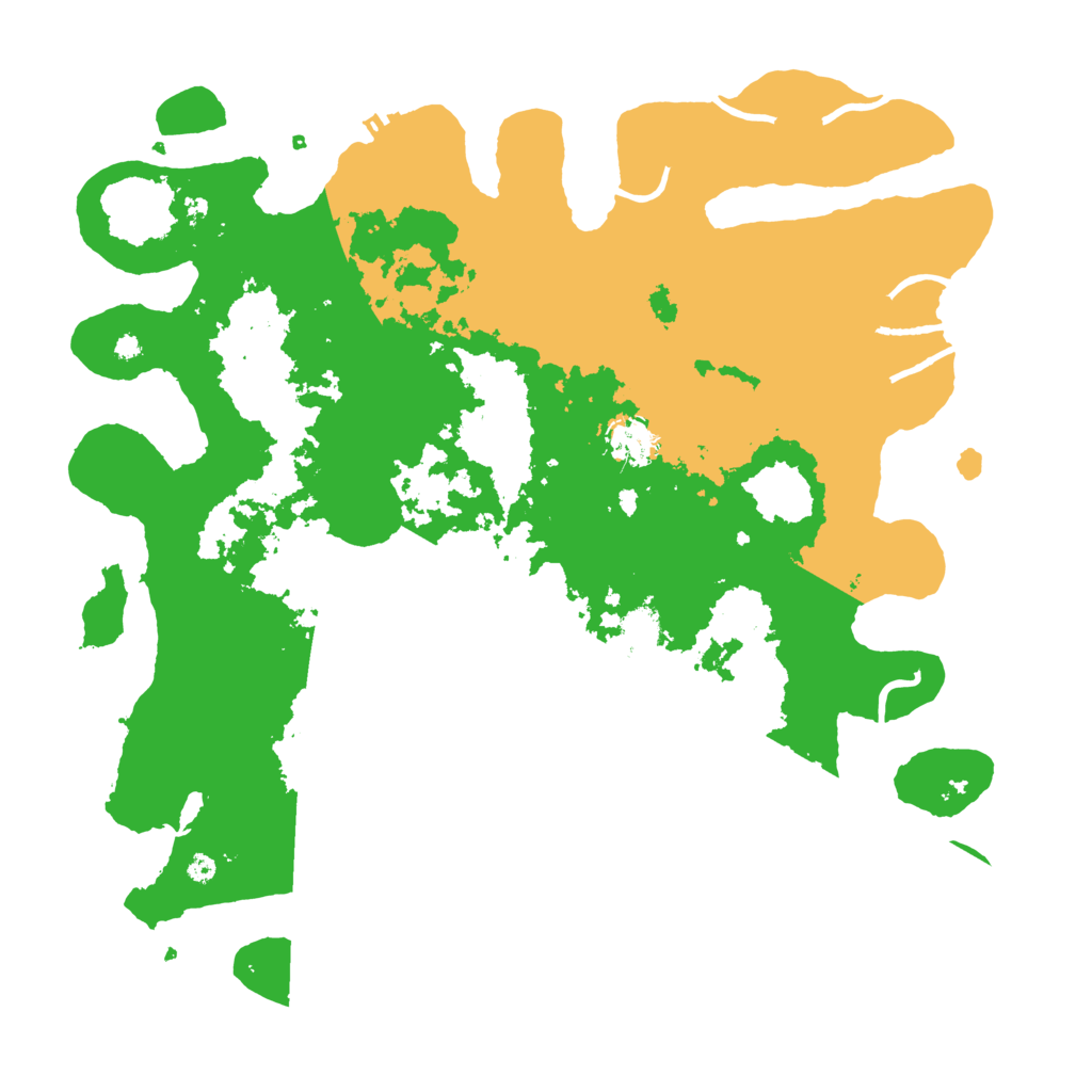 Biome Rust Map: Procedural Map, Size: 4000, Seed: 293152551