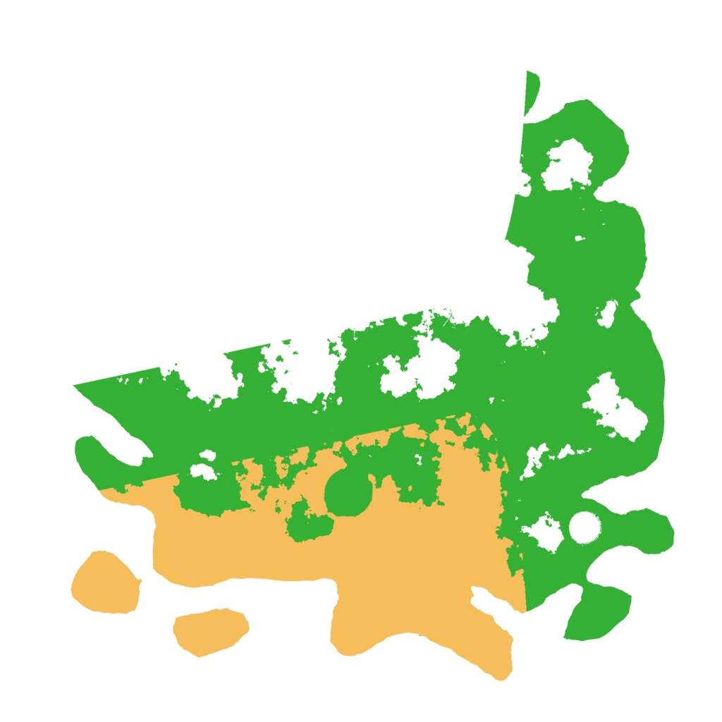 Biome Rust Map: Barren, Size: 4000, Seed: 104243635