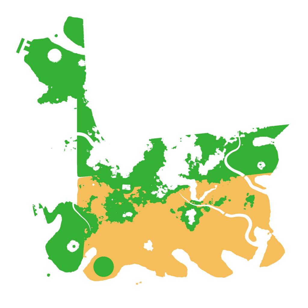 Biome Rust Map: Procedural Map, Size: 4000, Seed: 723346680