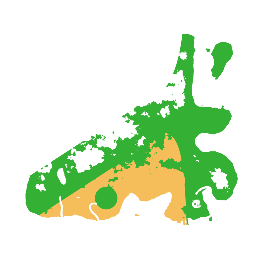 Biome Rust Map: Procedural Map, Size: 3000, Seed: 346222423