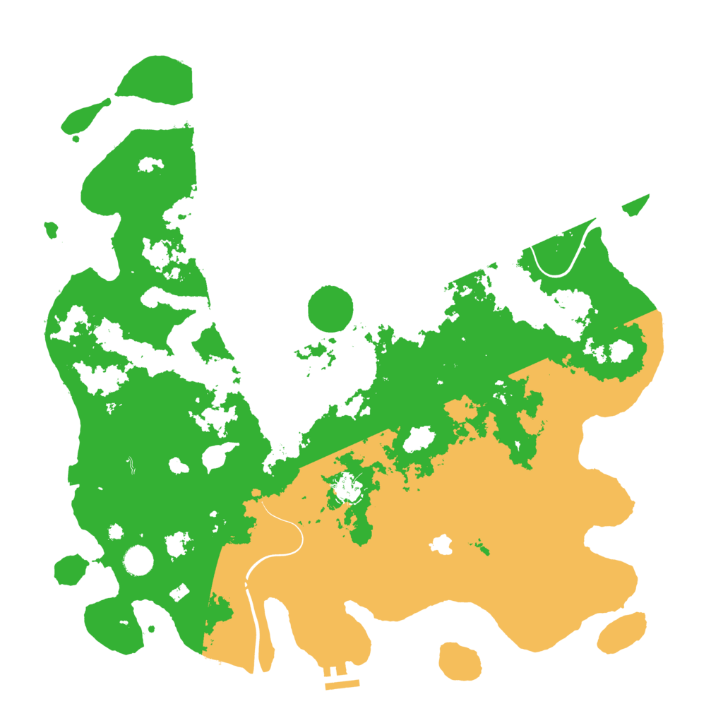 Biome Rust Map: Procedural Map, Size: 4250, Seed: 1438318481