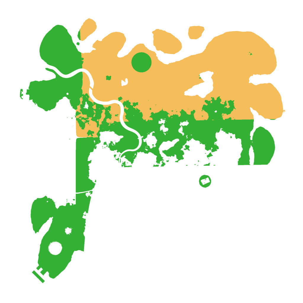 Biome Rust Map: Procedural Map, Size: 4000, Seed: 1396208589
