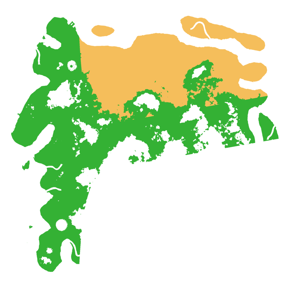 Biome Rust Map: Procedural Map, Size: 4500, Seed: 16081980