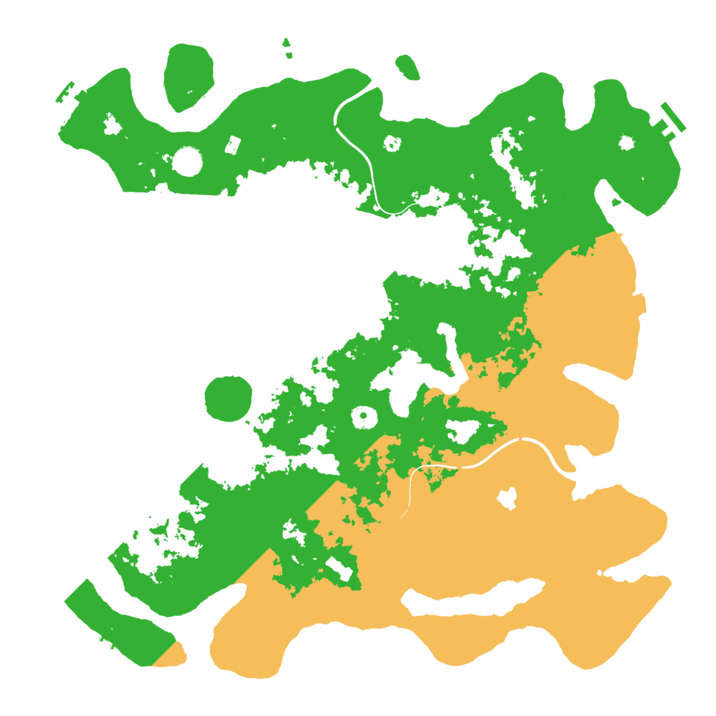 Biome Rust Map: Procedural Map, Size: 4250, Seed: 278675187