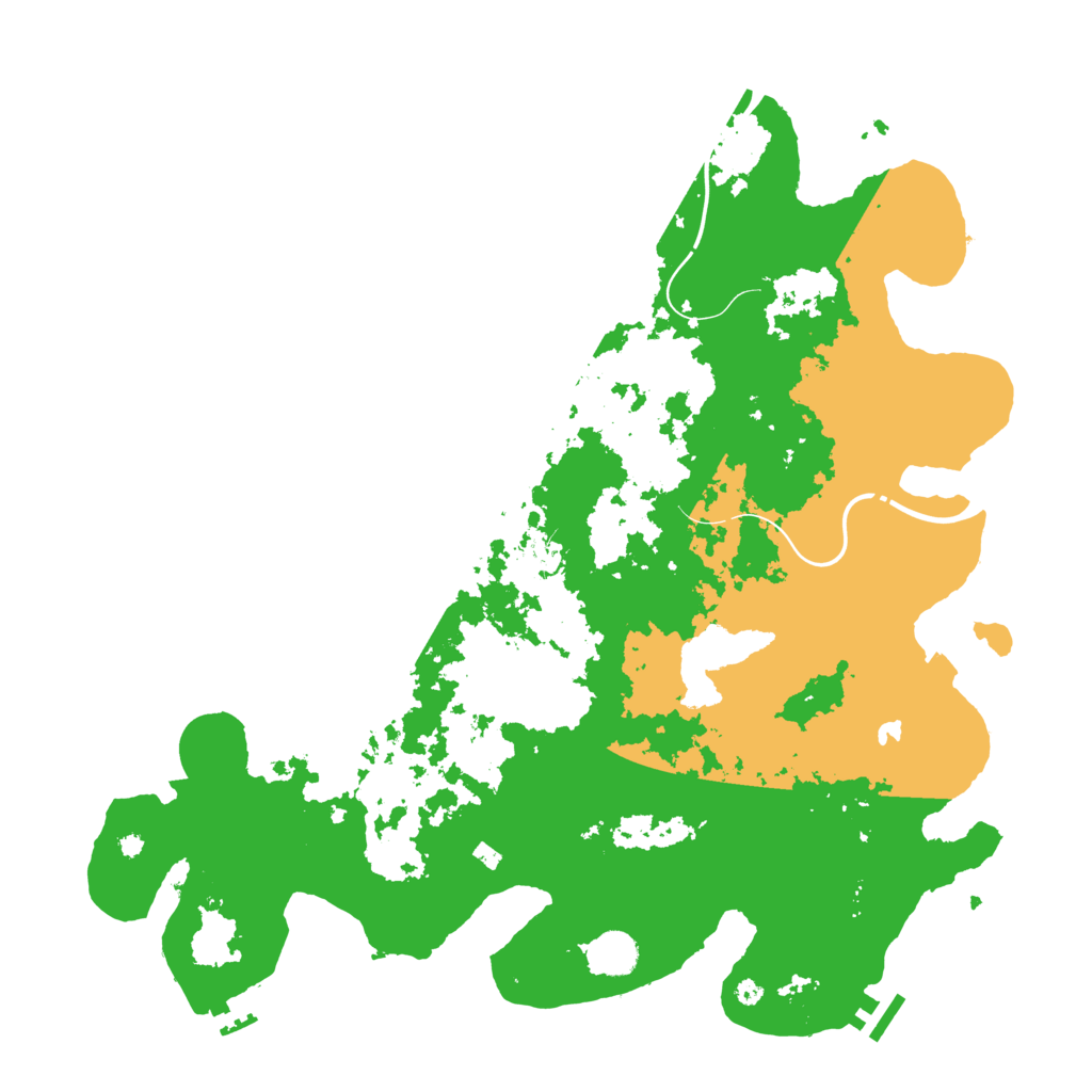 Biome Rust Map: Procedural Map, Size: 4250, Seed: 8