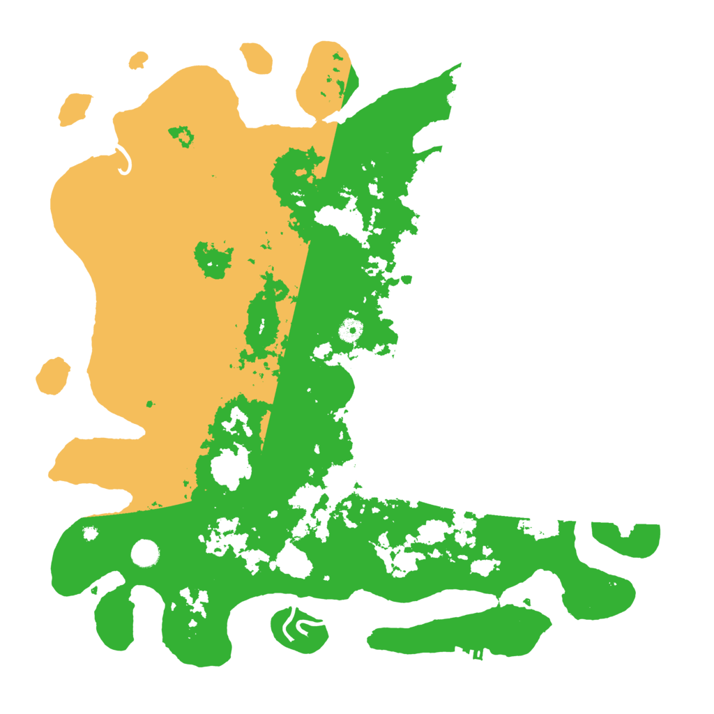 Biome Rust Map: Procedural Map, Size: 4500, Seed: 58841