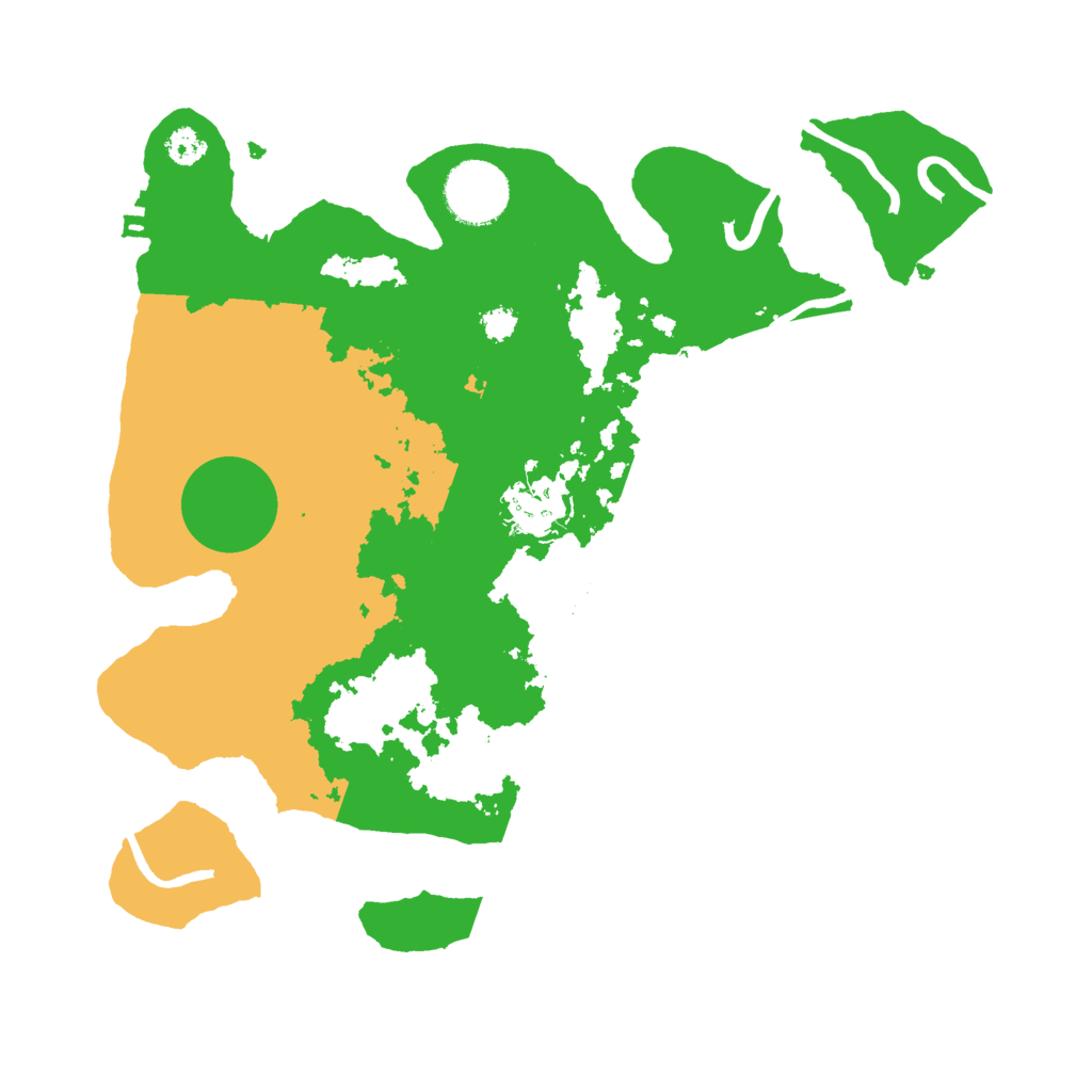 Biome Rust Map: Procedural Map, Size: 3000, Seed: 18983473