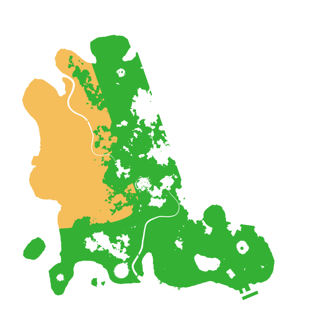 Biome Rust Map: Procedural Map, Size: 3800, Seed: 403308420
