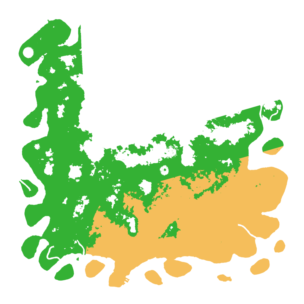 Biome Rust Map: Procedural Map, Size: 5000, Seed: 2035923