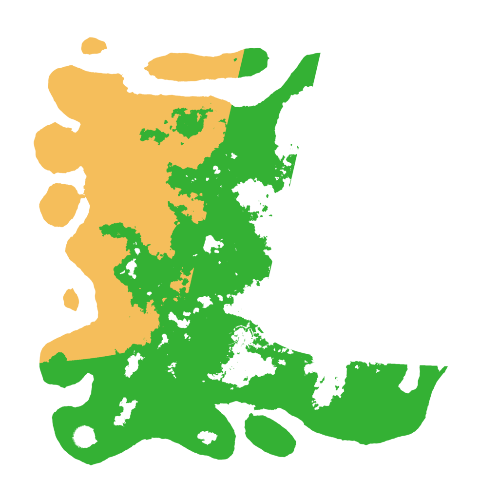 Biome Rust Map: Barren, Size: 4000, Seed: 45958265