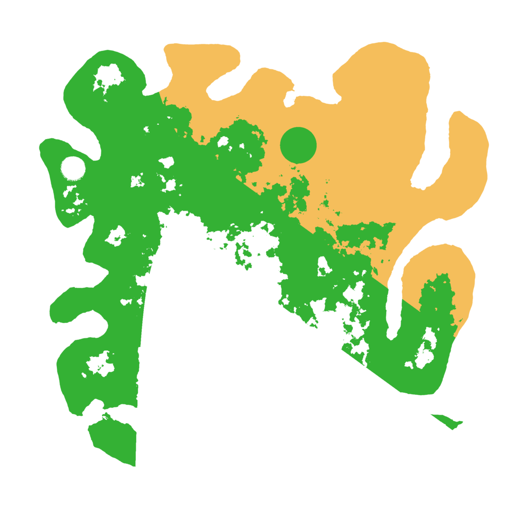 Biome Rust Map: Barren, Size: 3700, Seed: 837