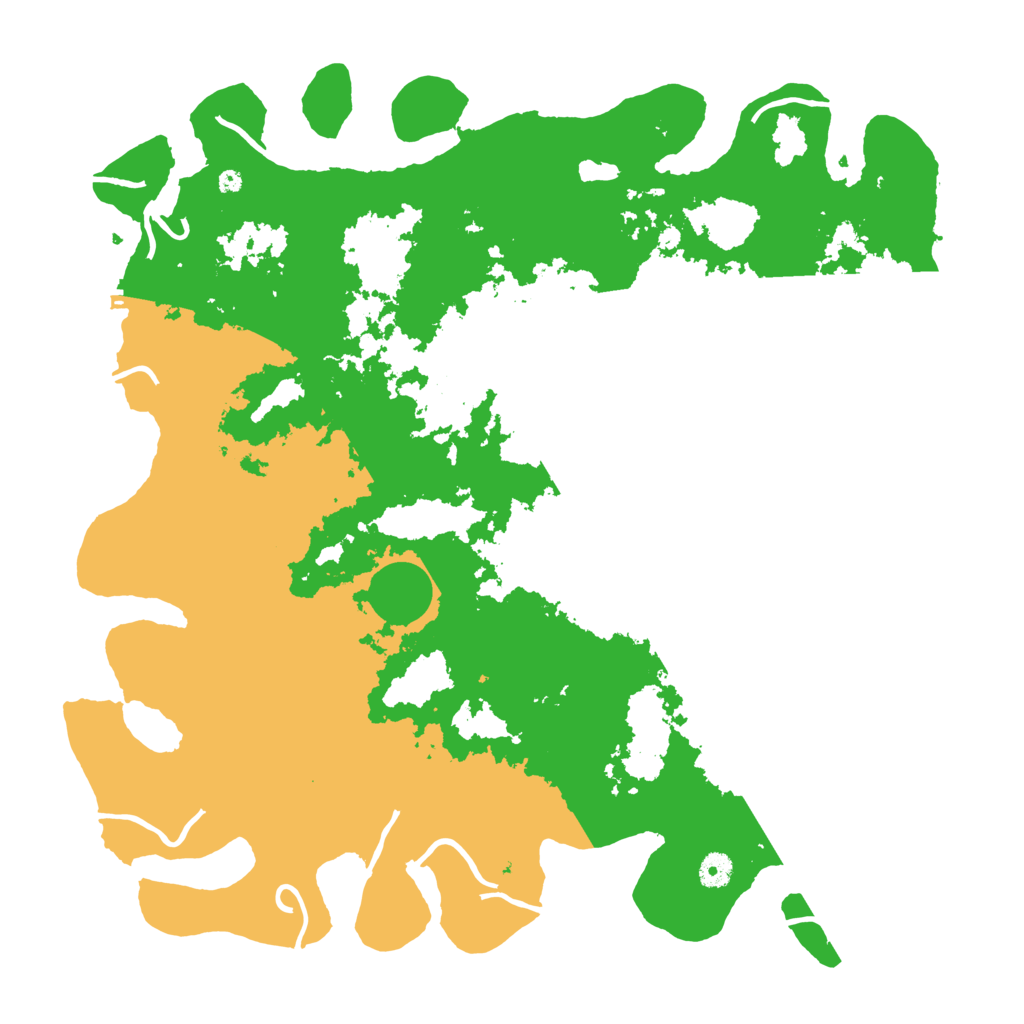 Biome Rust Map: Procedural Map, Size: 4500, Seed: 1311