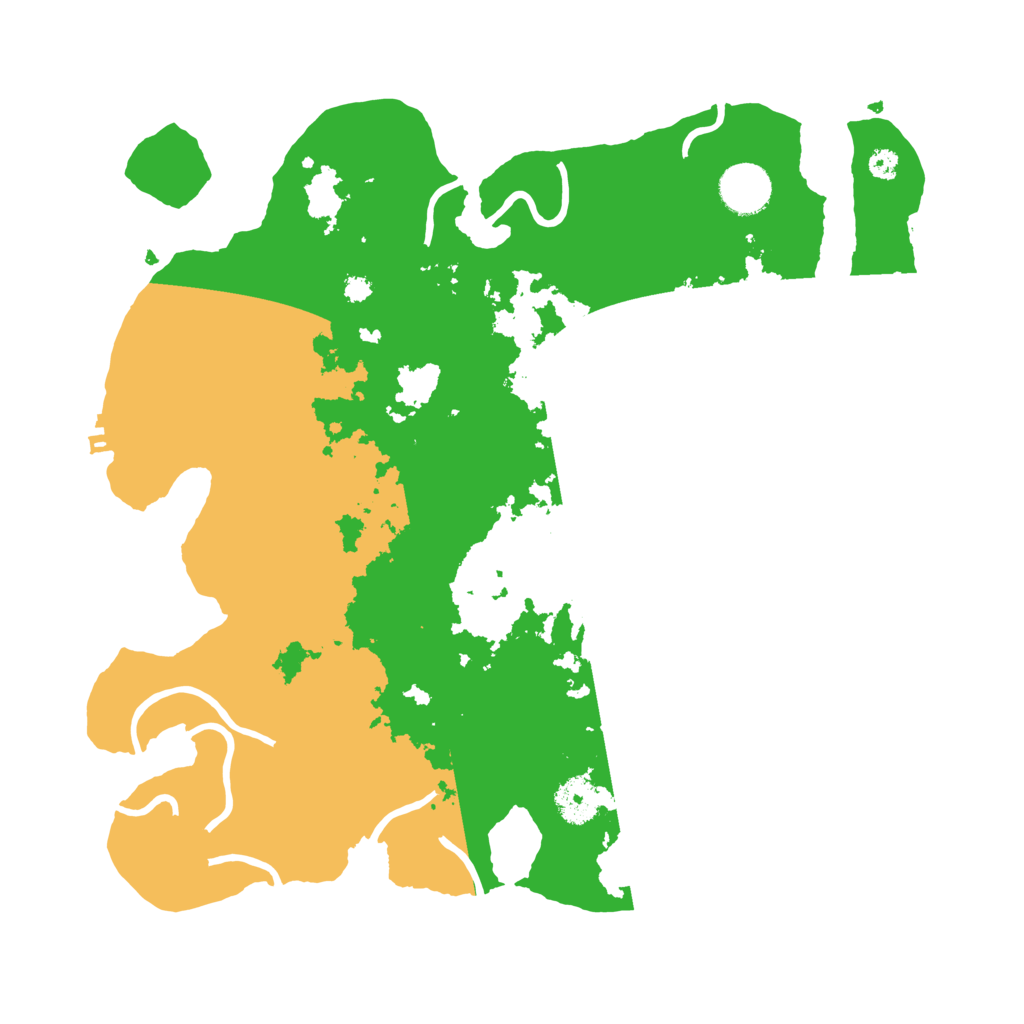 Biome Rust Map: Procedural Map, Size: 3500, Seed: 722316714