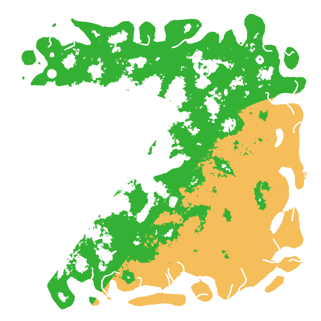 Biome Rust Map: Procedural Map, Size: 6000, Seed: 121465723