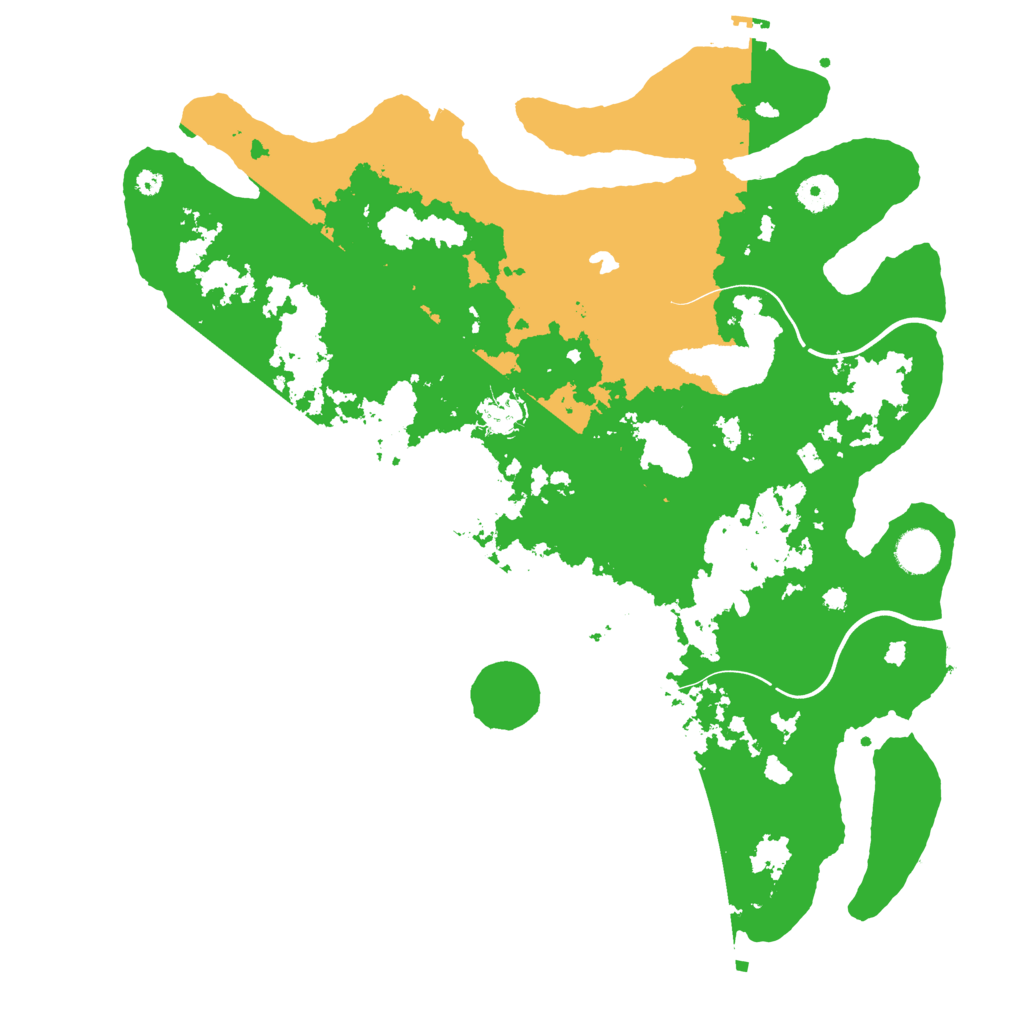 Biome Rust Map: Procedural Map, Size: 4000, Seed: 2117090435