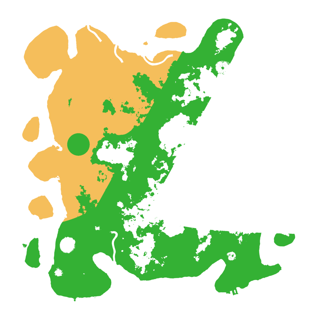 Biome Rust Map: Procedural Map, Size: 3750, Seed: 1360196417