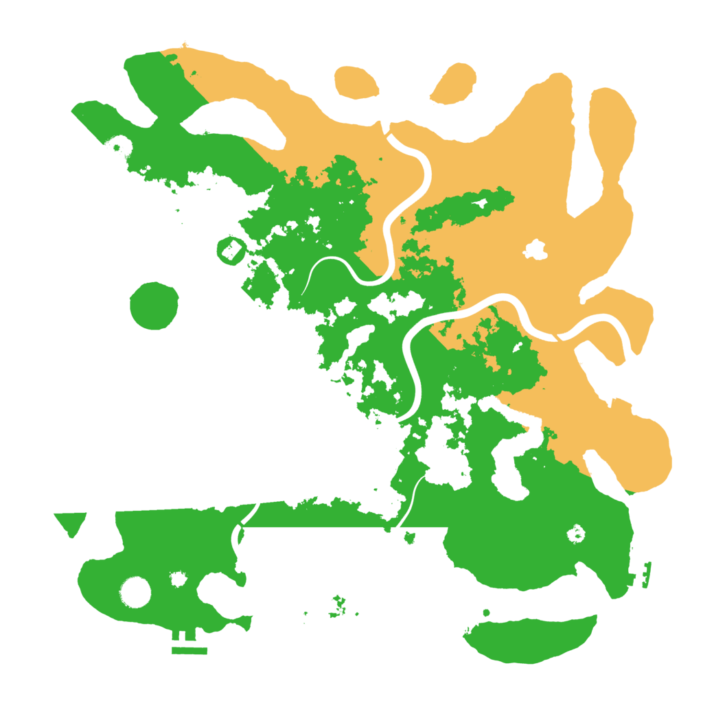 Biome Rust Map: Procedural Map, Size: 4000, Seed: 1690776210