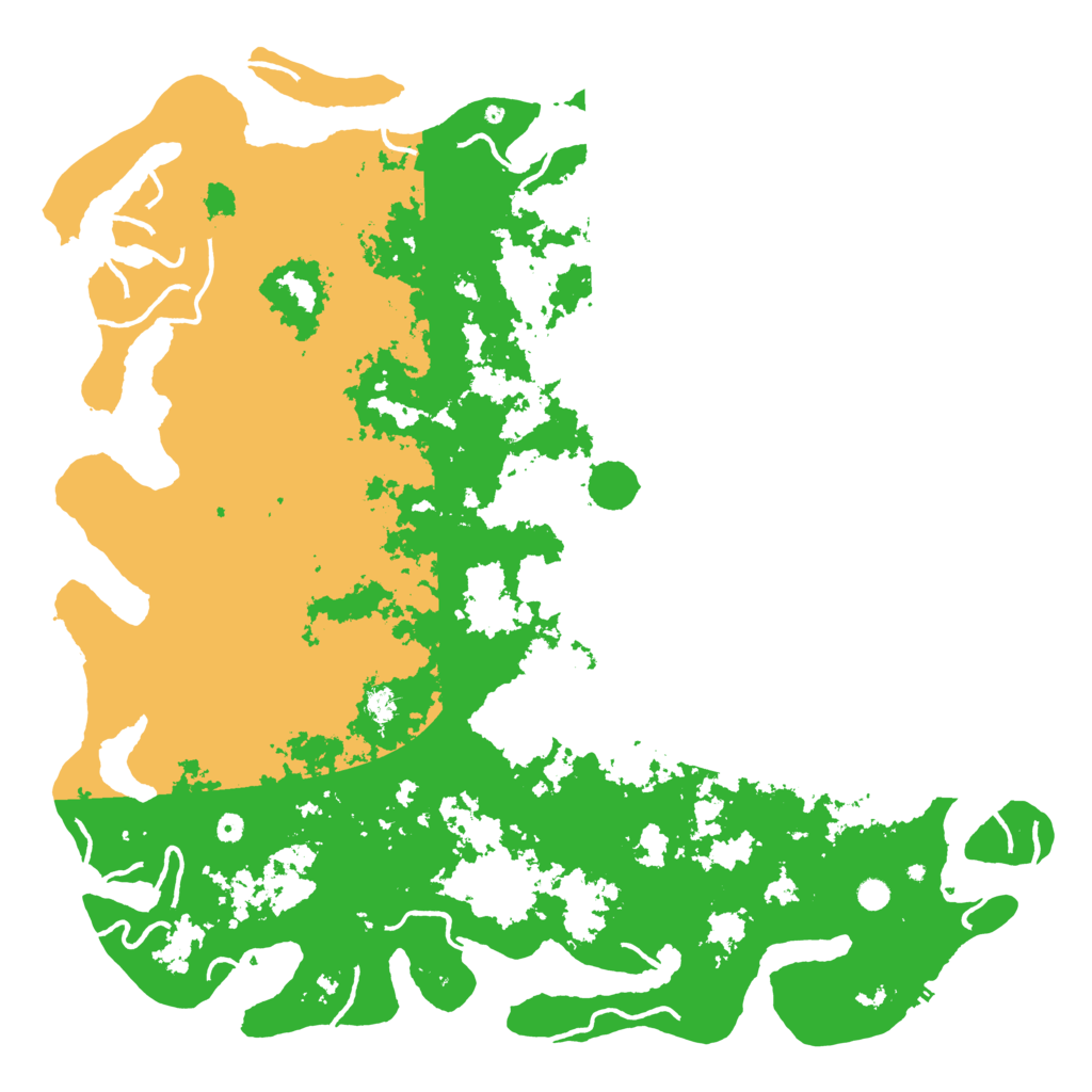 Biome Rust Map: Procedural Map, Size: 6000, Seed: 31169820
