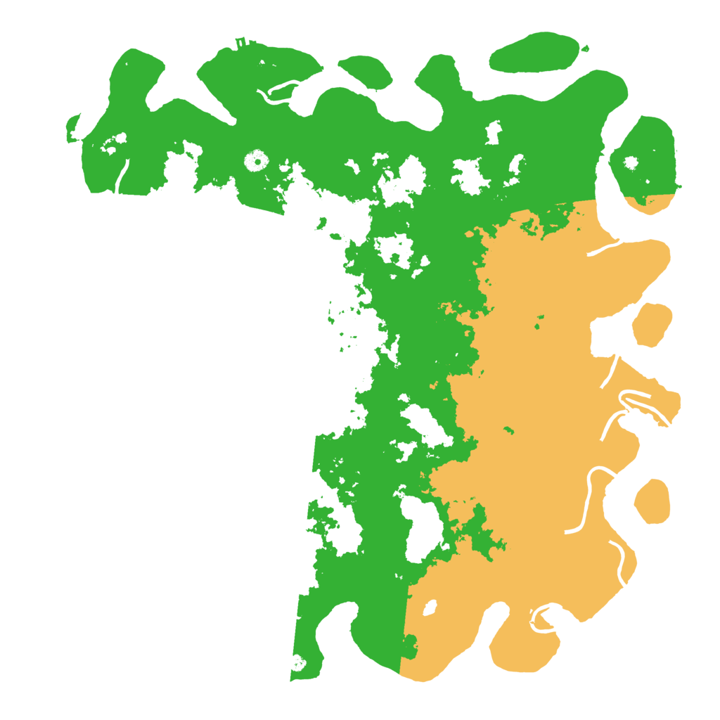 Biome Rust Map: Procedural Map, Size: 4800, Seed: 96947348
