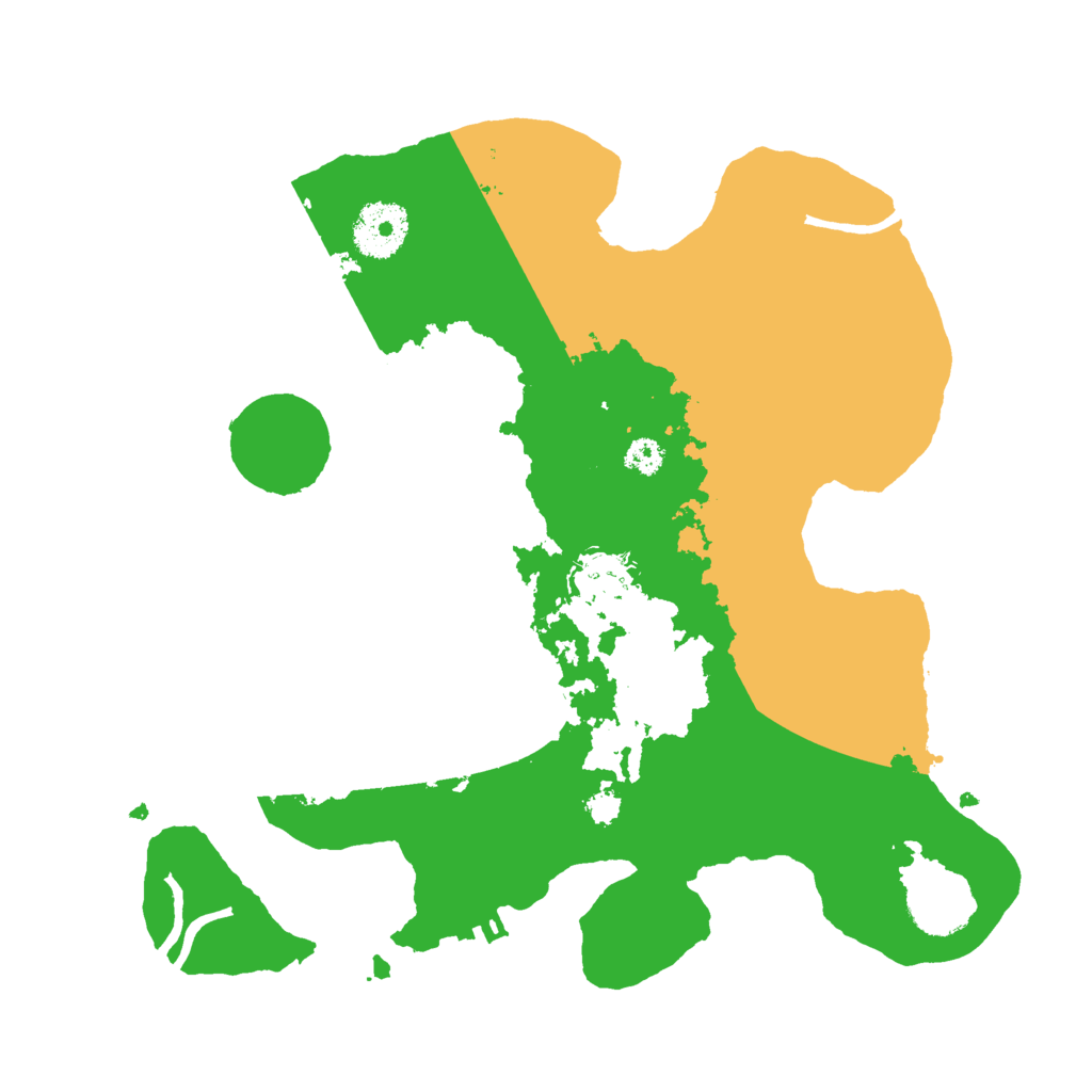 Biome Rust Map: Procedural Map, Size: 3000, Seed: 84232