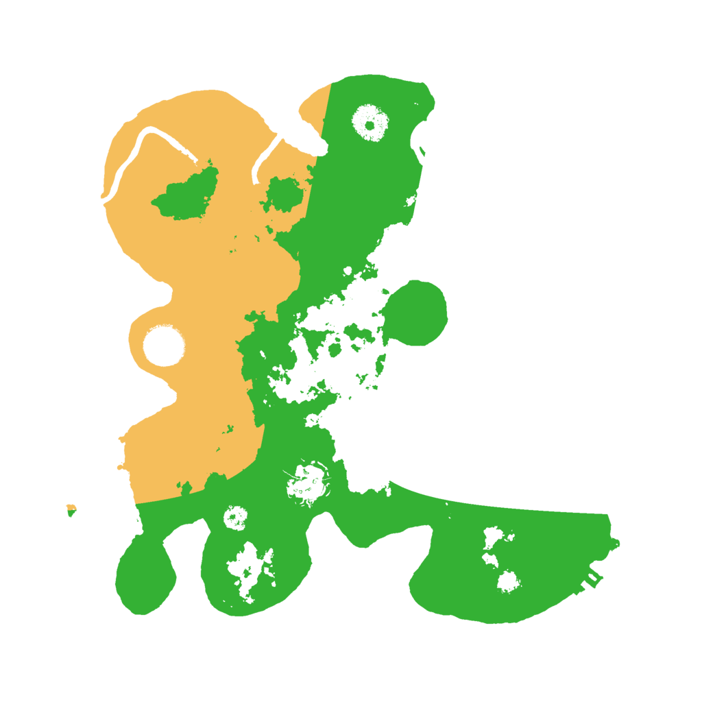 Biome Rust Map: Procedural Map, Size: 3000, Seed: 123114