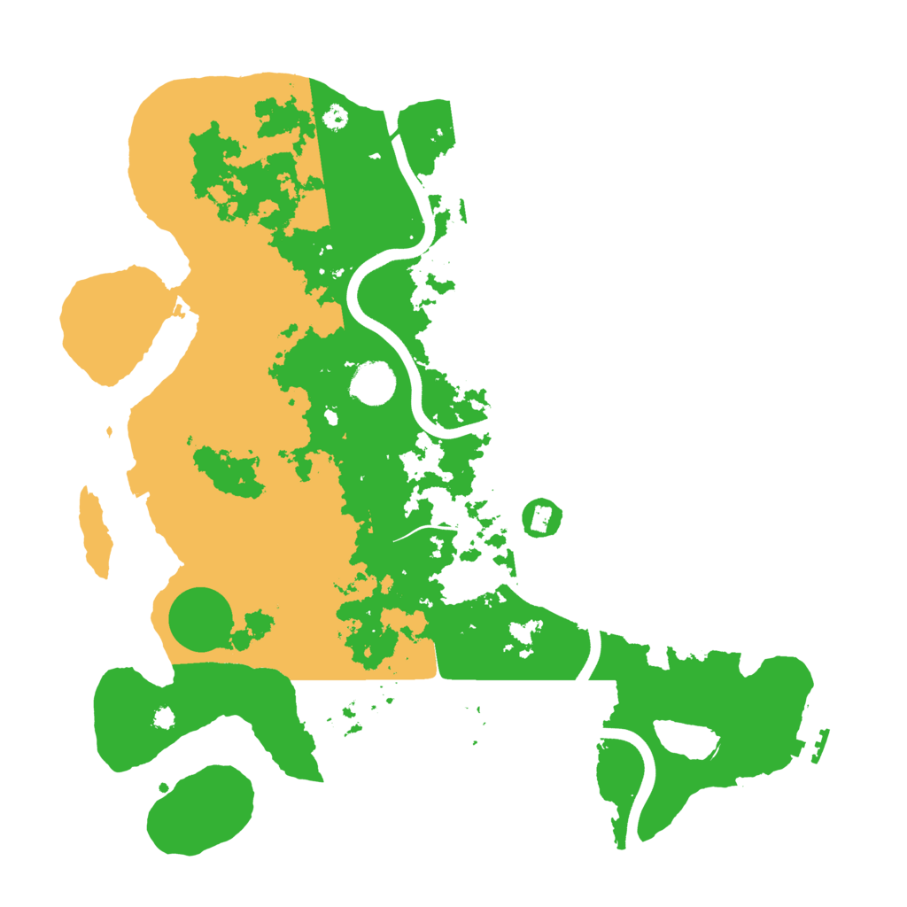 Biome Rust Map: Procedural Map, Size: 3750, Seed: 74129