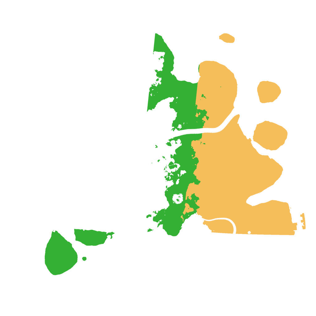 Biome Rust Map: Procedural Map, Size: 3000, Seed: 1816526859