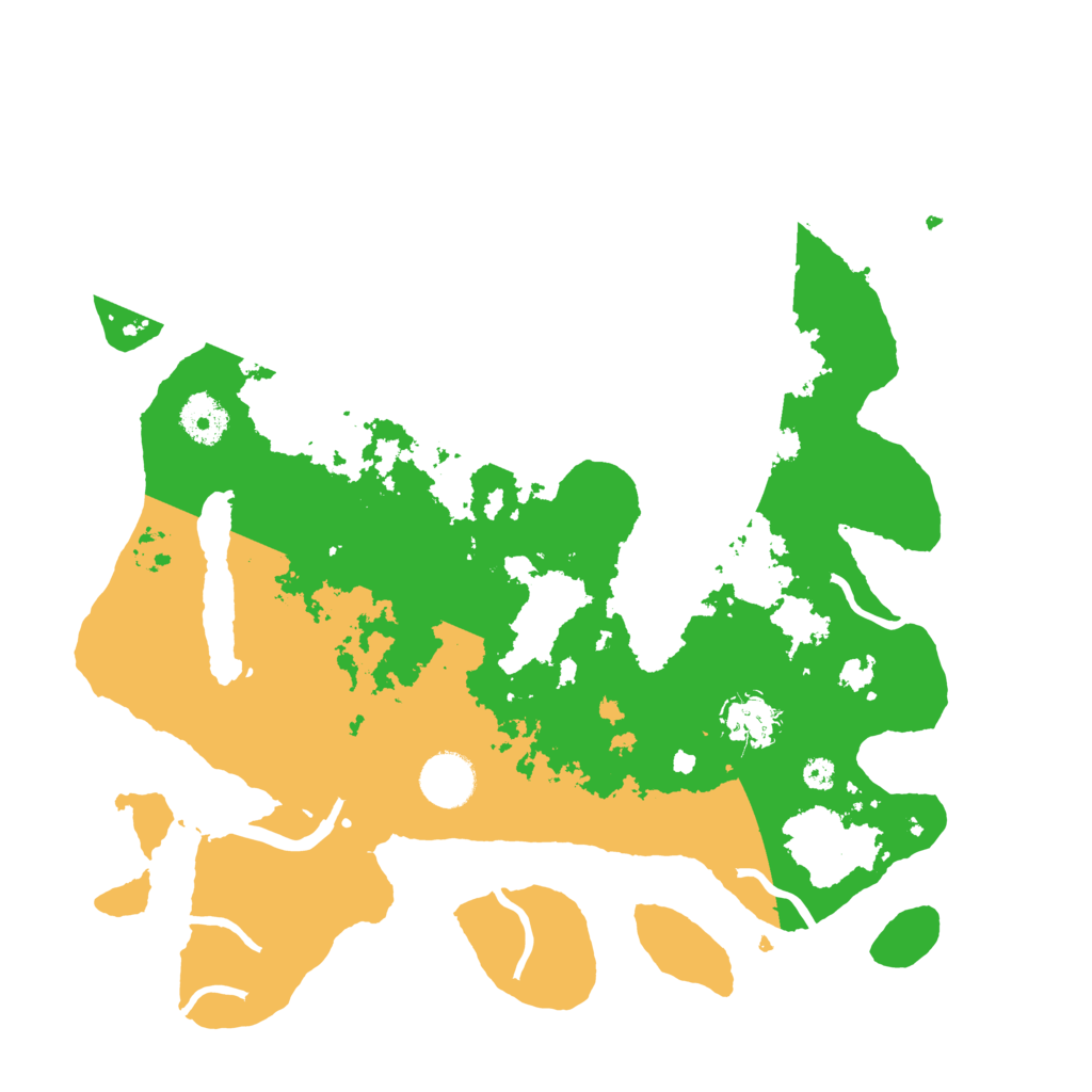 Biome Rust Map: Procedural Map, Size: 3500, Seed: 1062029479