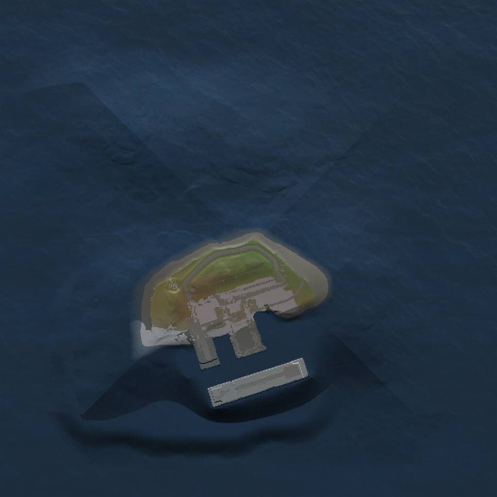 Rust Map: Procedural Map, Size: 1000, Seed: 941, 2 Monuments