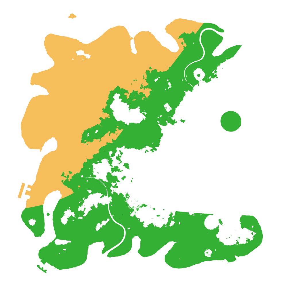 Biome Rust Map: Procedural Map, Size: 3850, Seed: 1897940083