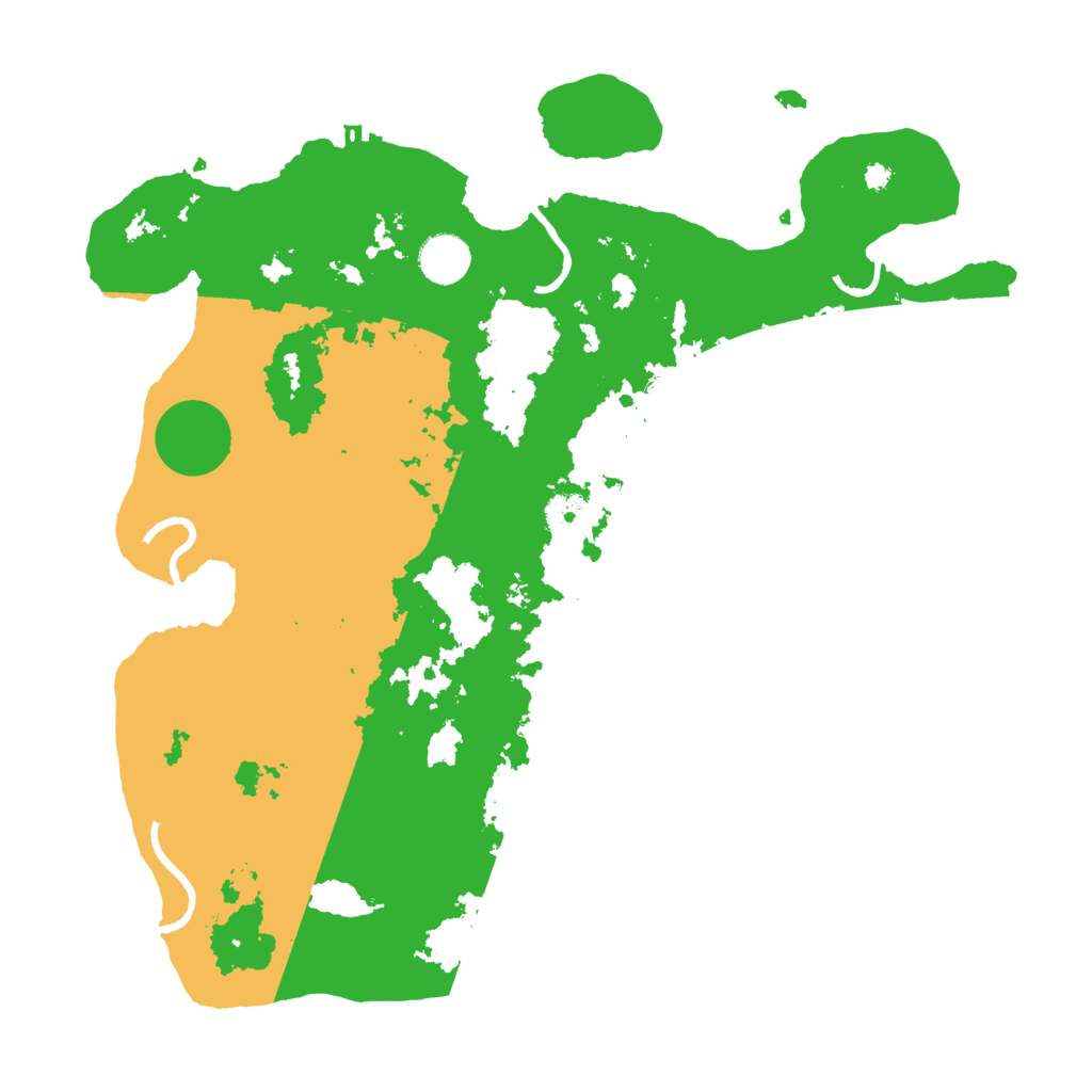 Biome Rust Map: Procedural Map, Size: 3800, Seed: 387035095