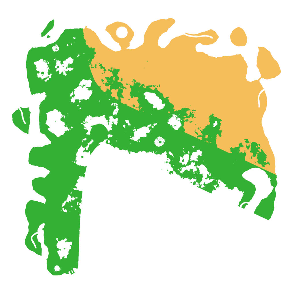 Biome Rust Map: Procedural Map, Size: 4500, Seed: 1487968969