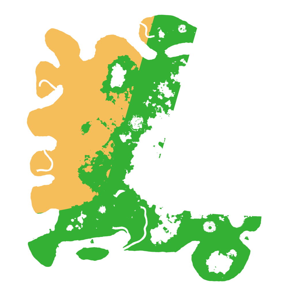 Biome Rust Map: Procedural Map, Size: 3700, Seed: 432233052
