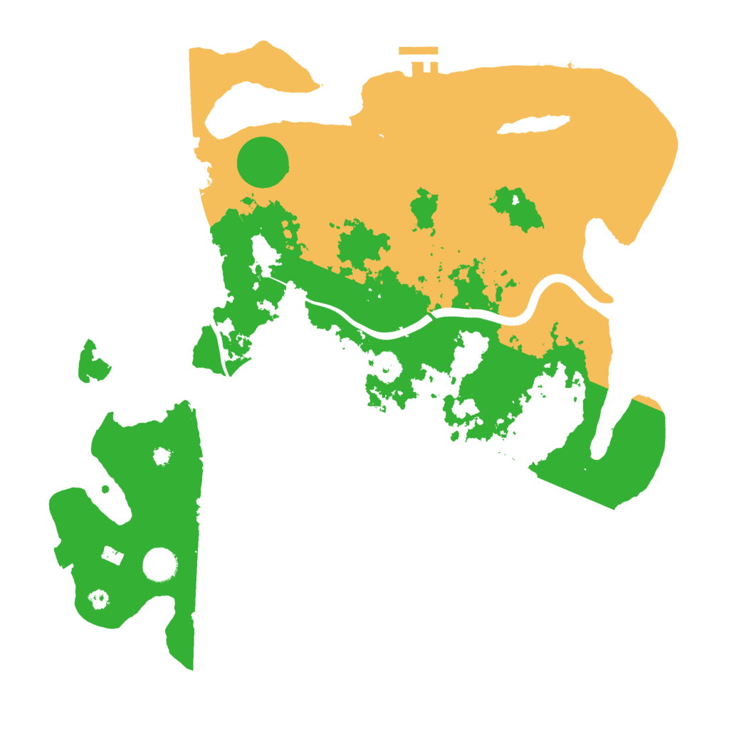 Biome Rust Map: Procedural Map, Size: 3750, Seed: 24325597