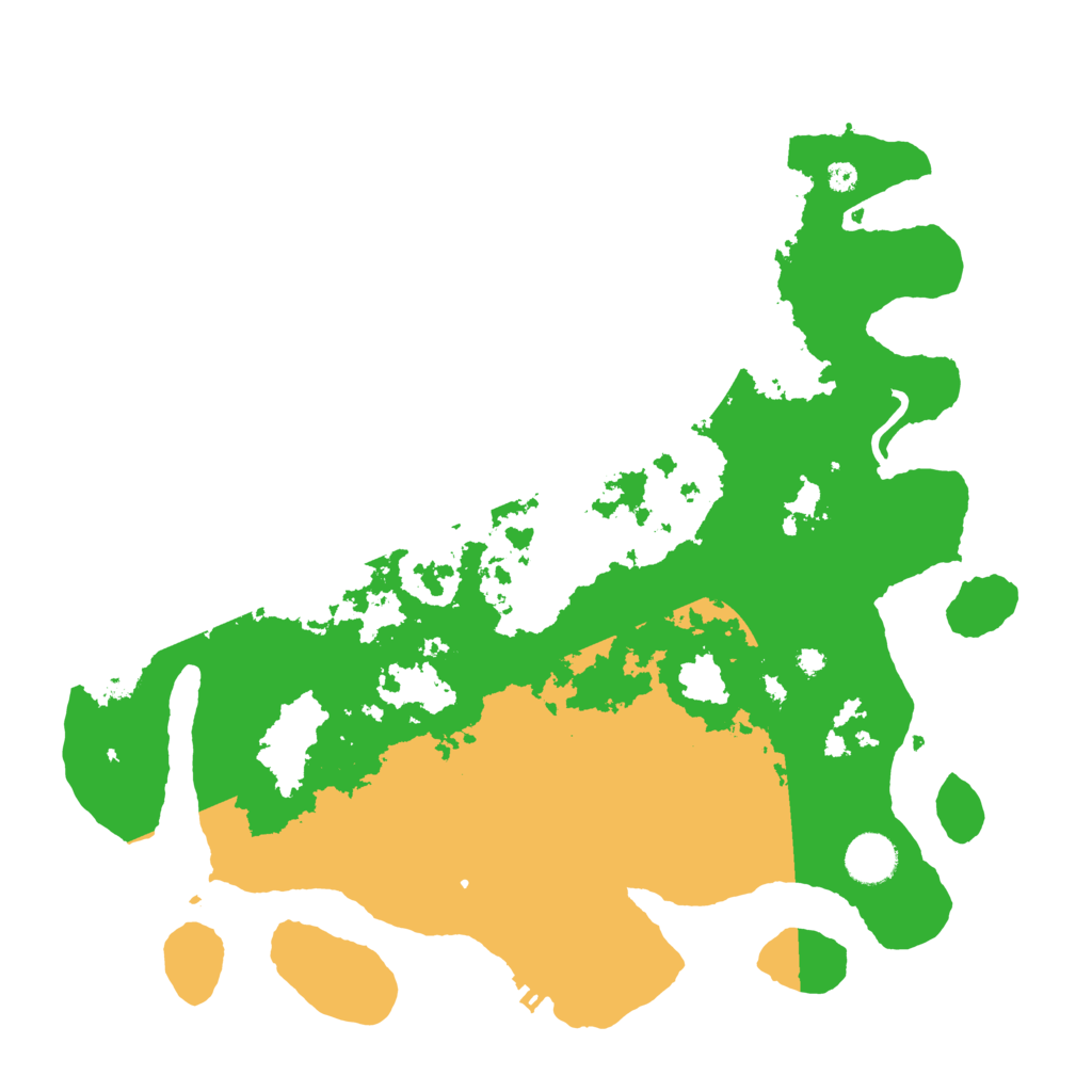 Biome Rust Map: Procedural Map, Size: 3750, Seed: 280105785