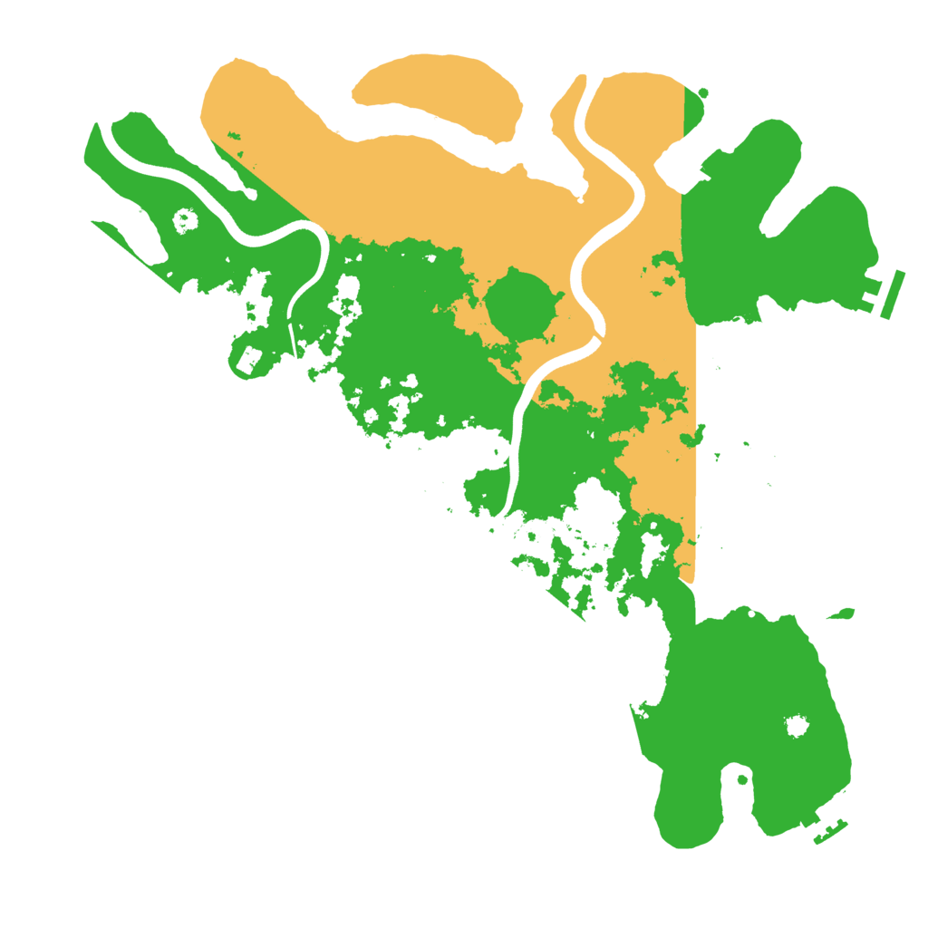 Biome Rust Map: Procedural Map, Size: 3750, Seed: 390937229