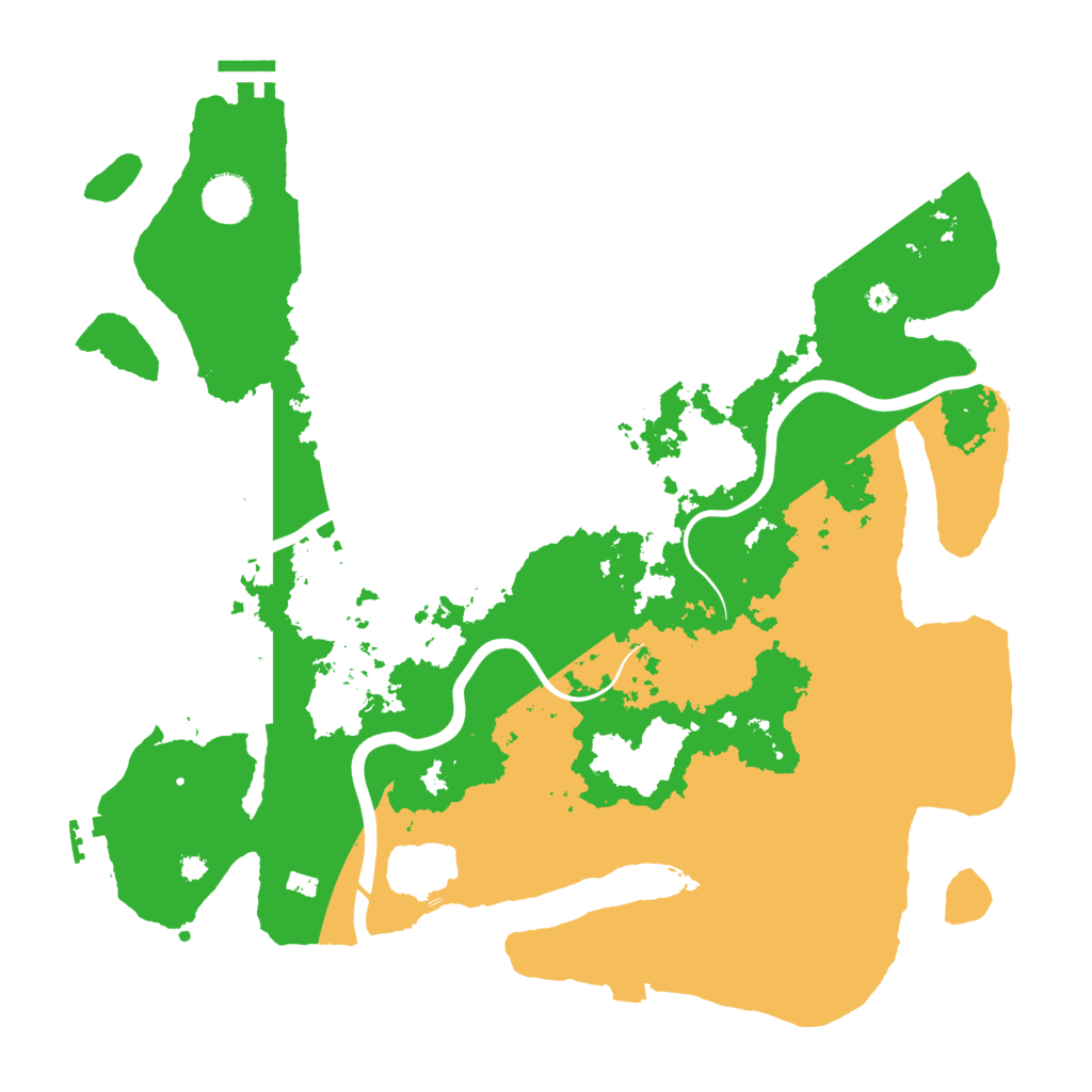 Biome Rust Map: Procedural Map, Size: 3850, Seed: 144309494