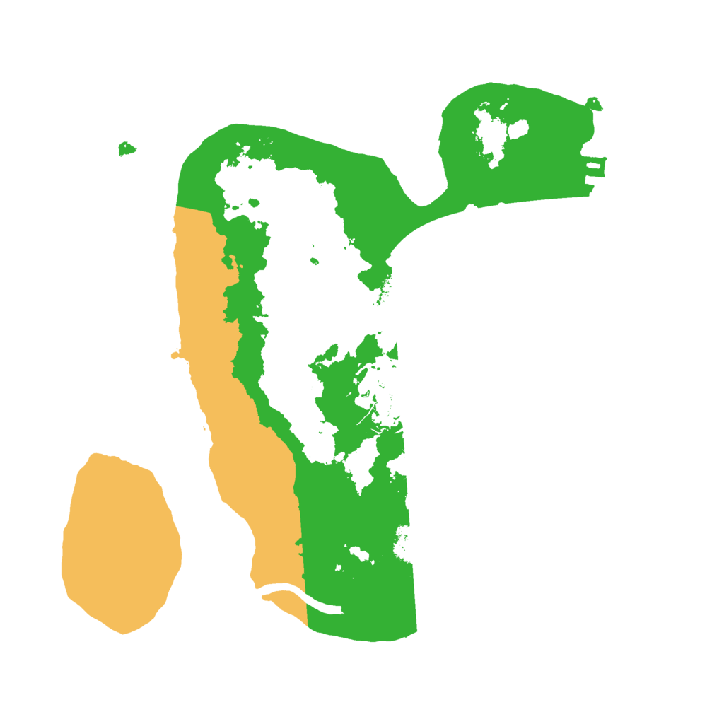 Biome Rust Map: Procedural Map, Size: 2200, Seed: 1930111472