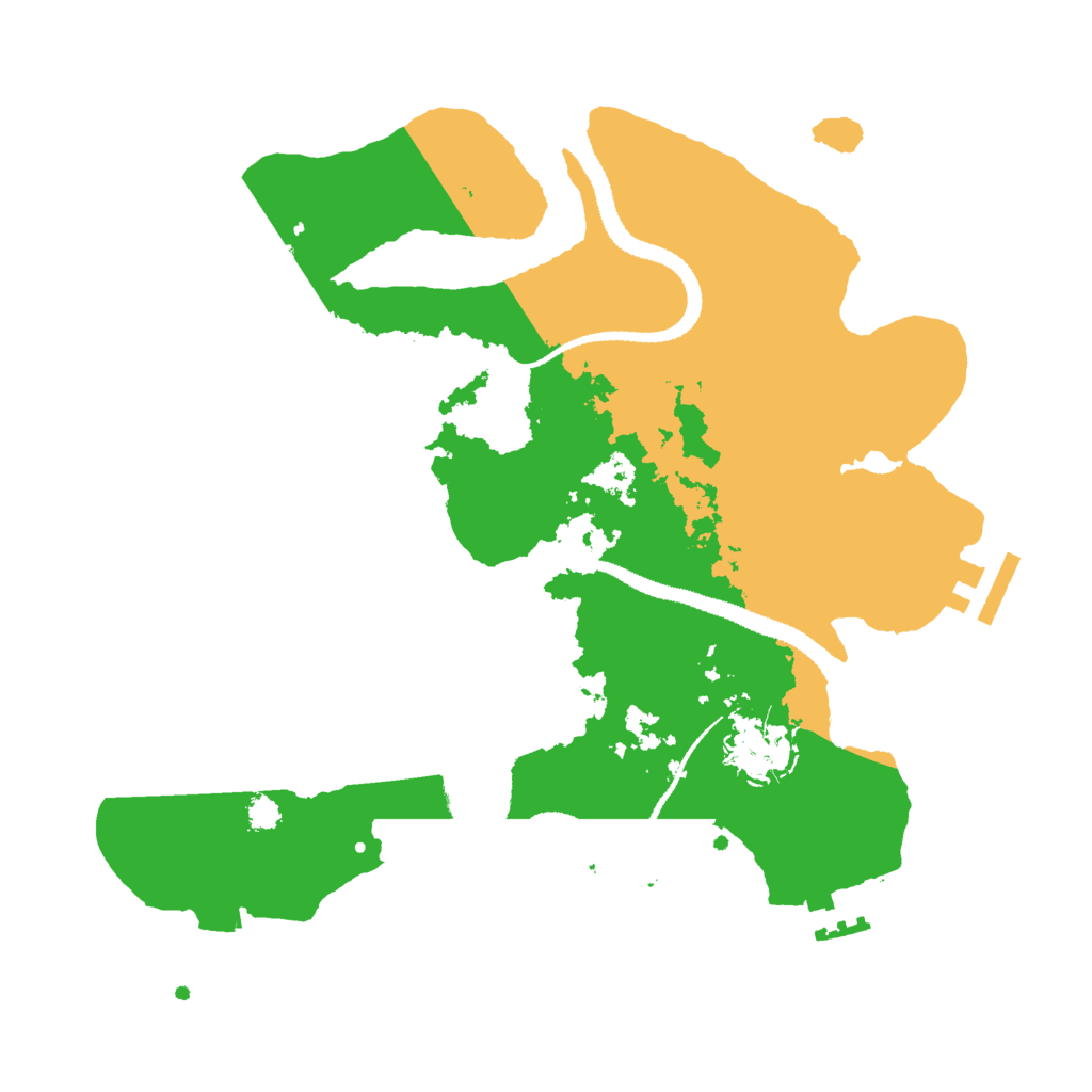 Biome Rust Map: Procedural Map, Size: 2973, Seed: 3097