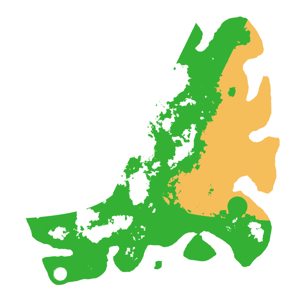 Biome Rust Map: Barren, Size: 4000, Seed: 967220491