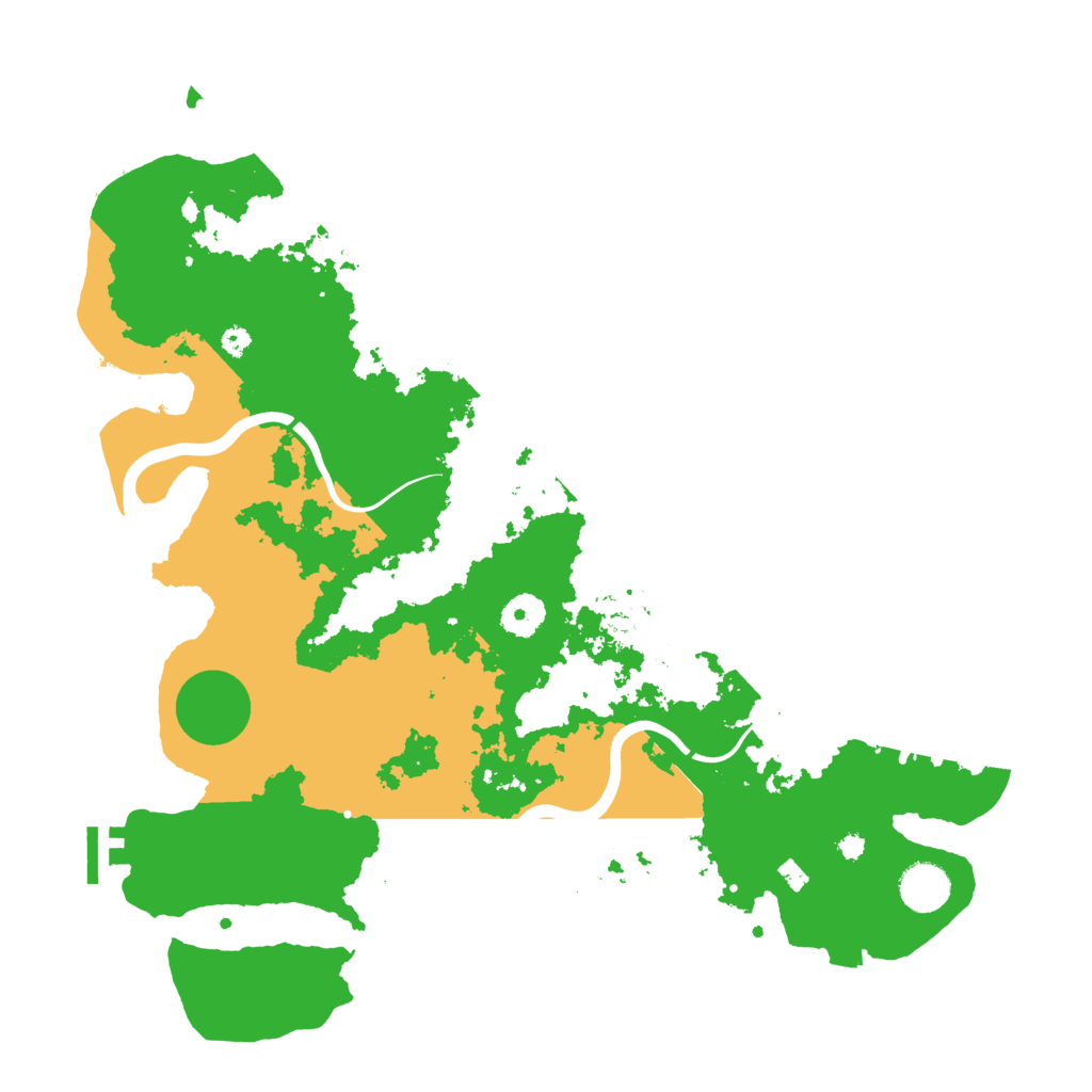 Biome Rust Map: Procedural Map, Size: 3850, Seed: 1335971285