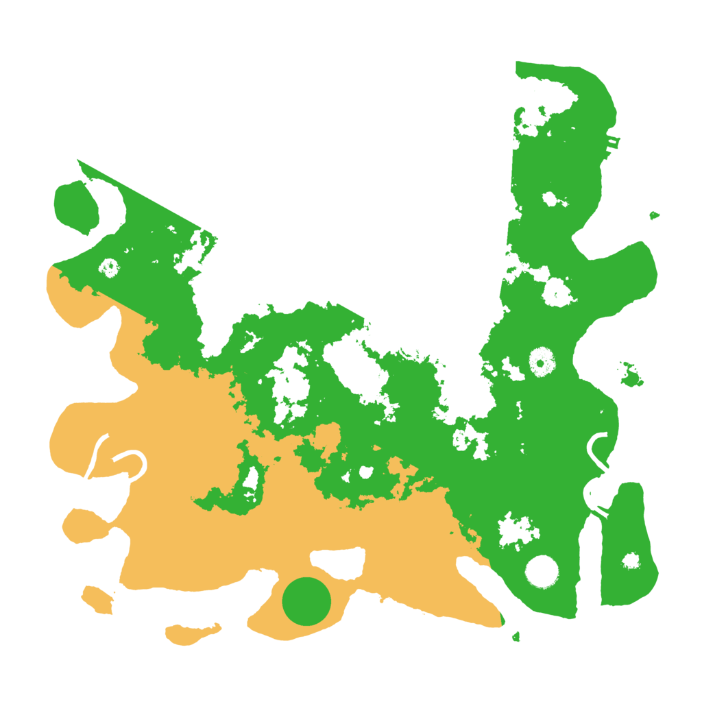 Biome Rust Map: Procedural Map, Size: 3800, Seed: 799273674