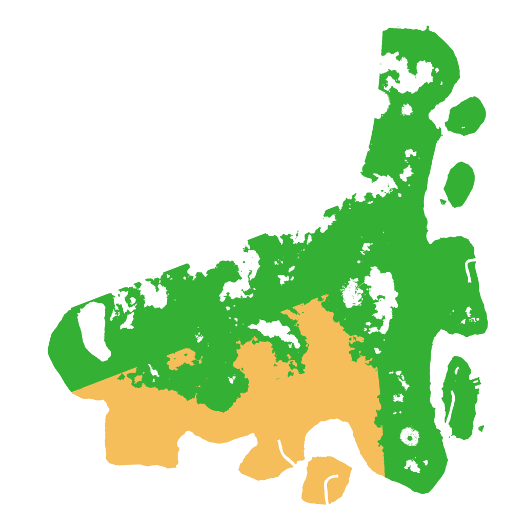 Biome Rust Map: Procedural Map, Size: 4250, Seed: 806347716