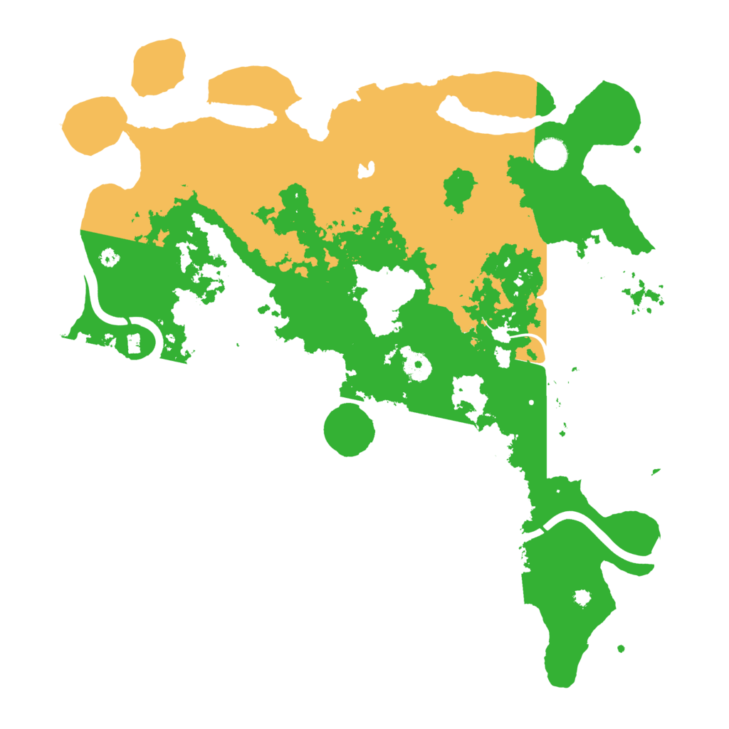Biome Rust Map: Procedural Map, Size: 4000, Seed: 1276253574