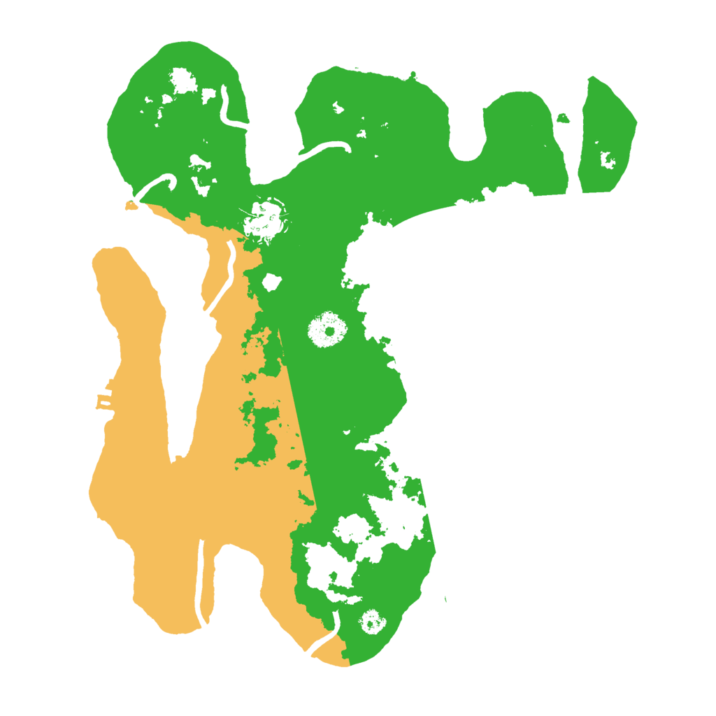 Biome Rust Map: Procedural Map, Size: 3000, Seed: 1489120489